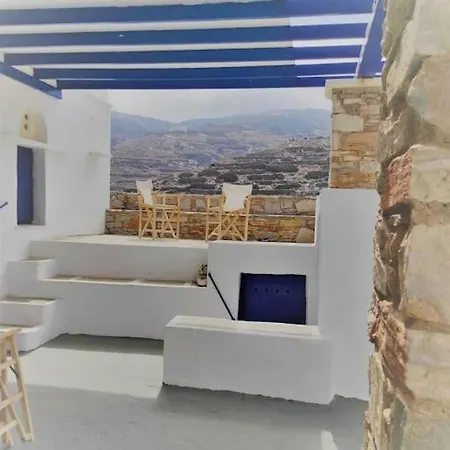 Margarita, Cycladic Cottage, Tinos Сasa de vacaciones Platiá
